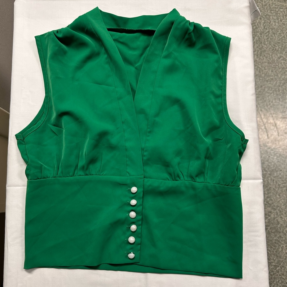 Shein sleeveless blouse